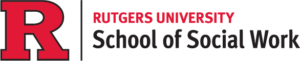Rutgers University School of Social Work logo.